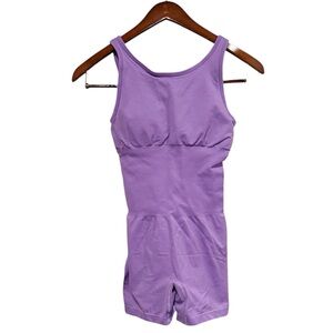 Pumiey One Piece Active Jumpsuit Bodysuit Shorts